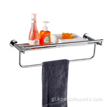 Accesorio de baño de luxo de luxo montado en parede 6pcs